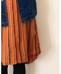 AS KNOW AS plus | シャツワンピース