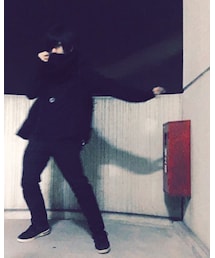 片足あげて撮ろうとしたらバランス崩したの図 | その他