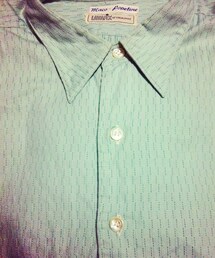 古着のメンズシャツ(ワンピース)