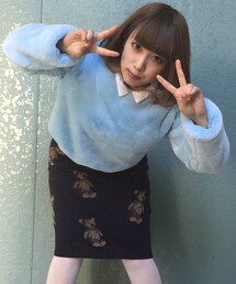 BUBBLES | パステルフェイクファープルオーバー(その他トップス)