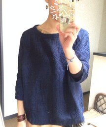 ZARA | 幾何学模様トップス(スウェット)