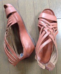 レザーサンダル(サンダル)