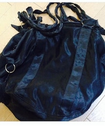 CAROLINA GLASER | サテンフリンジバック(ショルダーバッグ)