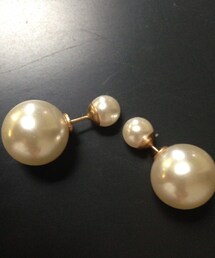 パールピアス(ピアス（両耳用）)