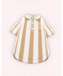 あつまれどうぶつの森 | オーバーストライプシャツ(シャツ/ブラウス)