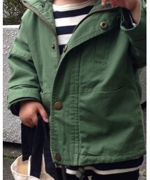 韓国子ども服 | ミリタリージャケット