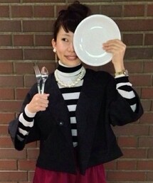 Dot&Stripes CHILD WOMAN | ノーカラージャケット(ノーカラージャケット)