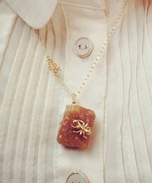 角砂糖ネックレス(ハンドメイド)(ネックレス)