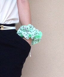 まみぺぺさんのハンドメイドシュシュ（minne）(シュシュ)