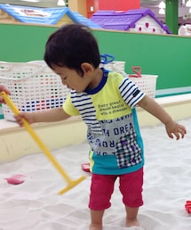 Tシャツ…BRANSHES
パンツ…moujonjon


2014/05/23(Tシャツ/カットソー)