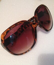 H&M | べっ甲 大きめサングラス(サングラス)