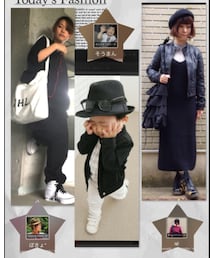 モノトーンコーデバトン✨ | 雑誌