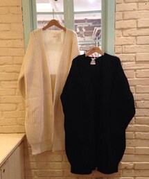 Kastane | ロングニットカーディガン(その他アウター)