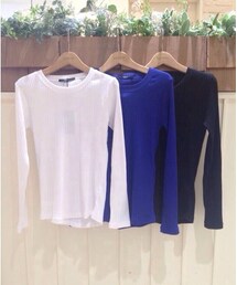 Kastane | リブプルオーバー(Tシャツ/カットソー)