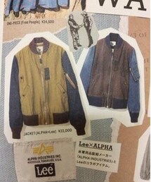 Lee | Lee×ALPHAブルゾン(ブルゾン)