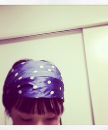 ヘアバンダナ(ヘアバンド)