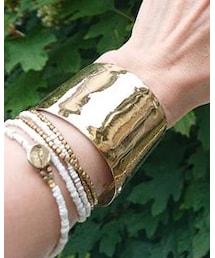 さくらんぼ｜accessories_mauのバングル/リストバンドを使った