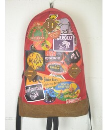 MATATABI | Sticker Print Day Bag(バックパック/リュック)