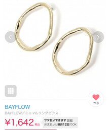 BAYFLOW | ピアス（両耳用）