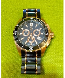 Gc | BLACK ＆ GOLD（≧∇≦）(アナログ腕時計)