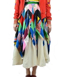 70'sパッチワークスカート(スカート)