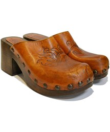 レザーサボ(VINTAGE)(サンダル)