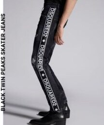 DSQUARED2 | Dsquared2 black twin peaks skater jeans(デニムパンツ)