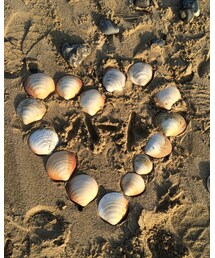 貝殻でハート❤️ | その他