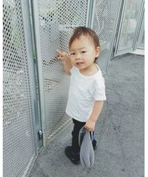 UNIQLO | 白☆Tシャツ(Tシャツ/カットソー)