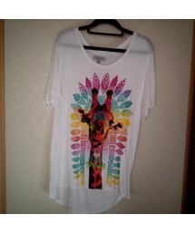 ZARA | Tシャツ キリン柄 ZARA(Tシャツ/カットソー)