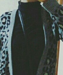 GU | リブタートルニットセーター L(ニット/セーター)