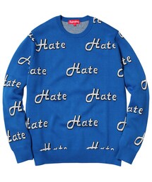 Supreme  | Supreme Hate Sweater(ニット/セーター)