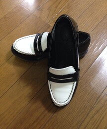 バイカラーローファー(その他シューズ)