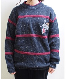 lucent | 70% ポリアクリル⠀13% ウール⠀17% ポリエステル(ニット/セーター)