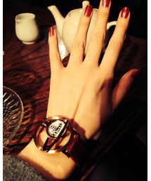 Vivienne Westwood | ワインレッド、お気に入りです(アナログ腕時計)