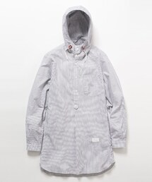 Name. | Name. hooded stripe long shirt(シャツ/ブラウス)