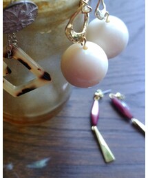 Handmade accessory　pinoko | ピアス（両耳用）