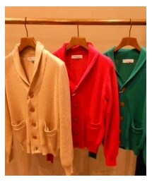 NANO universe | ７Gカノコ編みショール カーディガン(カーディガン/ボレロ)