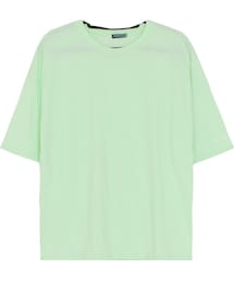 OLDMICKEY  | ロゴ刺繍ルーズフィットTシャツ(Tシャツ/カットソー)
