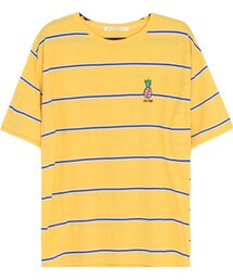 OLDMICKEY  | パイナップル刺繍ボーダー柄Tシャツ(Tシャツ/カットソー)