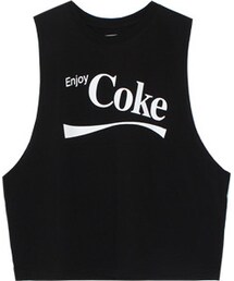 OLDMICKEY  | カジュアルレタリングノースリーブTシャツ(タンクトップ)