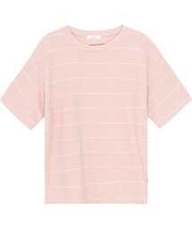 OLDMICKEY  | ボーダー柄オーバーサイズTシャツ(Tシャツ/カットソー)