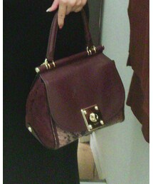 COACH | エンボスドスネークレザー(ハンドバッグ)