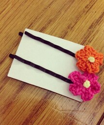 お花のピン(その他ヘアアクセサリー)