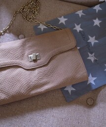 petite mendigote | 型押しチェーンバッグ(クラッチバッグ)