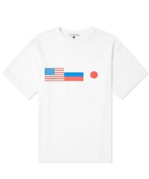 Gosha Rubchinskiy | Gosha Rubchinskiy Flag Tee White(Tシャツ/カットソー)