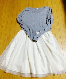 GU | チュールワンピ(ワンピース)