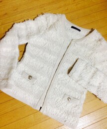 no brand | モヘアニットカーデ(カーディガン/ボレロ)