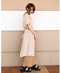 mysty woman | シャツワンピース