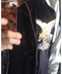 hoshihime | 刺繡外套(ミリタリージャケット)